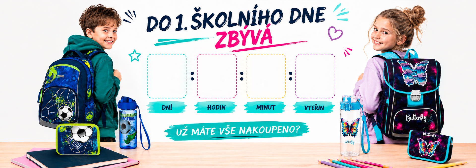 Do 1. školního dne zbývá